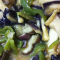 ゆまママ☆'s cooksnap of when they made レンジで簡単☆なすとピーマンのなべしぎ.