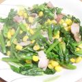 しょうげんめぐみ's cooksnap of when they made ほうれん草のカラフルな炒め物.