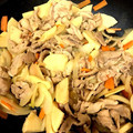 shunkyo's cooksnap of when they made 筍と豚肉の豆板醤炒め♪.