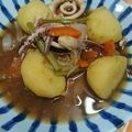 クックQZ1E9F☆'s cooksnap of when they made コロッと♥新じゃがとイカの煮っころがし.