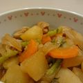 イエローバード's cooksnap of when they made 鶏の肉じゃが風あまから煮●根菜ゴロゴロ.