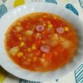 ウニのお母さん's cooksnap of when they made 我が家のミネストローネ.