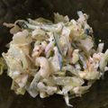 ポメちょん's cooksnap of when they made ﾚﾀｽとﾏｶﾛﾆのｻﾗﾀﾞ.