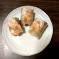 meg;'s cooksnap of when they made 手間なし簡単。～サラダチキンの生春巻～.
