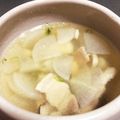 snowmaiden's cooksnap of when they made 大根とベーコンのコンソメスープ.