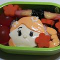 エクボ王子's cooksnap of when they made キャラ弁♡ラプンツェル♡ツムツム風.