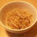 くまくまペット's cooksnap of when they made レンジでチンするだけ！簡単もやしナムル.