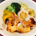 クックMVKC6M☆'s cooksnap of when they made 海老と帆立と温野菜のグリル風.