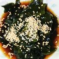 ka−rukun's cooksnap of when they made サッパリ♪ワカメの柚子胡椒ポン酢和え.