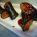 ひろやぎさん's cooksnap of when they made ナムルとモッツァレラの韓伊生春巻き.