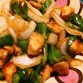 愛しのトゥルビヨン's cooksnap of when they made 鶏肉と野菜の甘酢炒め.