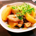ちーず♡'s cooksnap of when they made ★簡単★大根と鶏肉のこっくり煮物.