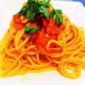 ゆちちくんママ♪'s cooksnap of when they made ボンゴレロッソ(あさりパスタ)乳化のこつ.