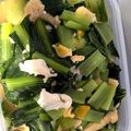 rin0418r24's cooksnap of when they made 優しい味【玉子とじ小松菜の煮浸し】.