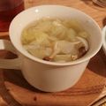 Yongren's cooksnap of when they made キャベツの中華スープ.