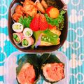 ゆうあやまま☆'s cooksnap of when they made 簡単もう一品 きぬさやのベーコン巻き.