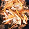 のんみゅ's cooksnap of when they made 人参とエノキ シメジのバタポン炒め.