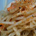 めかにか's cooksnap of when they made きんぴら大根(皮).
