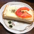 Naaaai's cooksnap of when they made ☆トマトチーズトースト☆.