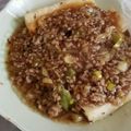 いぉりょぎさん's cooksnap of when they made 簡単☆豆腐ステーキのそぼろあんかけ.