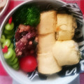 ８６３１７６'s cooksnap of when they made 手抜き弁当おかずはこれだけ！とんぺい焼き.