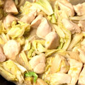 ♡37♡'s cooksnap of when they made キャベツとささみのごま味噌炒め.