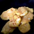ゆき太郎。's cooksnap of when they made 離乳食中期後期じゃがいもとコーンのおやき.