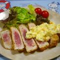 Haru Haru's cooksnap of when they made びんちょう鮪のカツレツ～タルタル添え～.