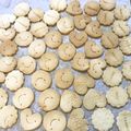 ふ～こ♪'s cooksnap of when they made かた焼きせんべい ♪ 歯に気を付けてね.