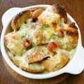 よよっち♪'s cooksnap of when they made パスタソース レトルトで簡単パングラタン.