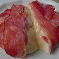 M0‾ー‾0N's cooksnap of when they made カマンベールチーズのベーコン巻き.