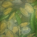 ☆★homare☆★'s cooksnap of when they made あさりとスナップエンドウの酒蒸し.