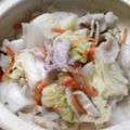 500k's cooksnap of when they made 野菜っておいしい！白菜とチキンの重ね蒸し.