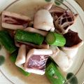 むっちまみー's cooksnap of when they made イカとアスパラガスのバター醤油炒め.
