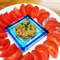 みぽぴぽ's cooksnap of when they made 冷やしトマトをさば味噌ディップで♪.