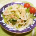 えれぼん's cooksnap of when they made さっぱり味＊大根と胡瓜の中華風ツナサラダ.