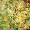 ＊鈴音's cooksnap of when they made 【ヘルシー・簡単】絶品レタスチャーハン.