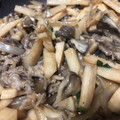 クックF7XT9W☆'s cooksnap of when they made 筍と豚肉と舞茸のオイスターソース炒め.