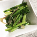 ★はな助mama★'s cooksnap of when they made かぶの茎と葉とみょうがの副菜.