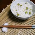 ネムサマ惑星's cooksnap of when they made 豆ご飯^_^寝る前準備で朝炊き上がり！.