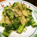 ottoスキー's cooksnap of when they made 超簡単！きゅうりのナムル風 漬け物.