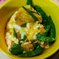 ヒロエざむらい's cooksnap of when they made えんどう玉子とじ 簡単で美味しい♡.