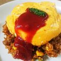 しろ×まこ's cooksnap of when they made ふわとろオムライス.