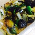 コンタロ's cooksnap of when they made 茄子と玉ねぎとピーマンのさっぱり炒め.