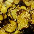 4○５'s cooksnap of when they made レンチン超簡単！茄子のゴマぽん和え.