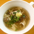 ゆすひと's cooksnap of when they made 豚ともずくとキノコの黒酢スープ.