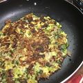 えびあぼかどさんど's cooksnap of when they made ホットプレートでお好み牛すじ焼き ♪.