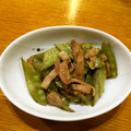 あっぱれ！！'s cooksnap of when they made お弁当に♪簡単絹さやとハムのマヨ炒め☆.
