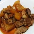 Freude00's cooksnap of when they made 豚ロースの大根角煮.