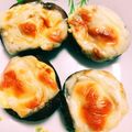 Kありす's cooksnap of when they made 生椎茸の七味マヨチーズ焼き.
